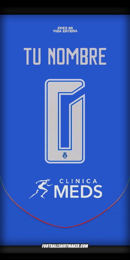 Jersey Universidad de Chile 2025 -  tu nombre - 0