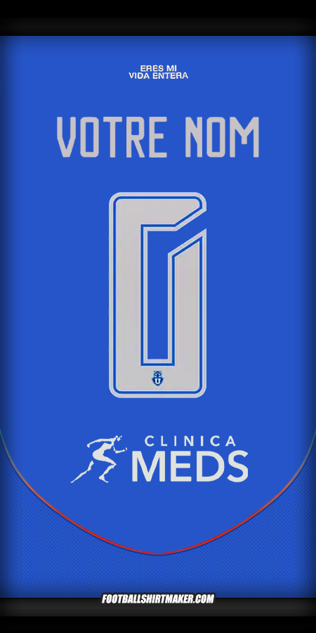 Maillot Universidad de Chile 2025 -  votre nom - 0