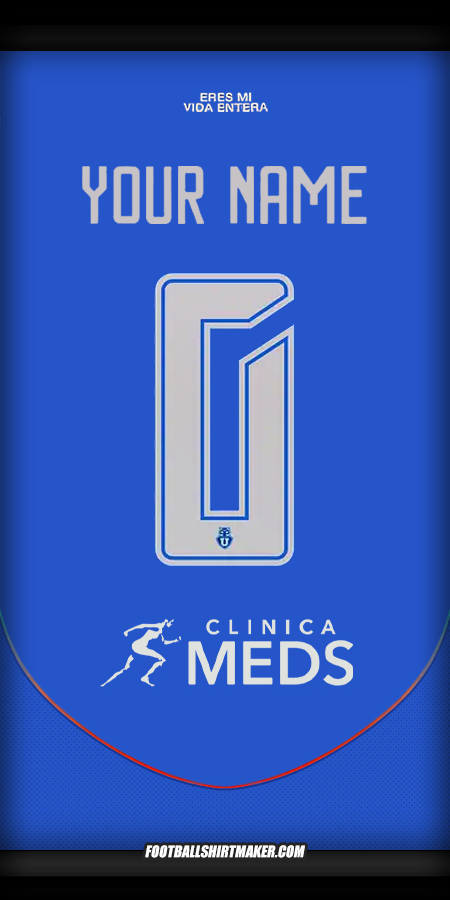 Jersey Universidad de Chile 2025 -  your name - 0