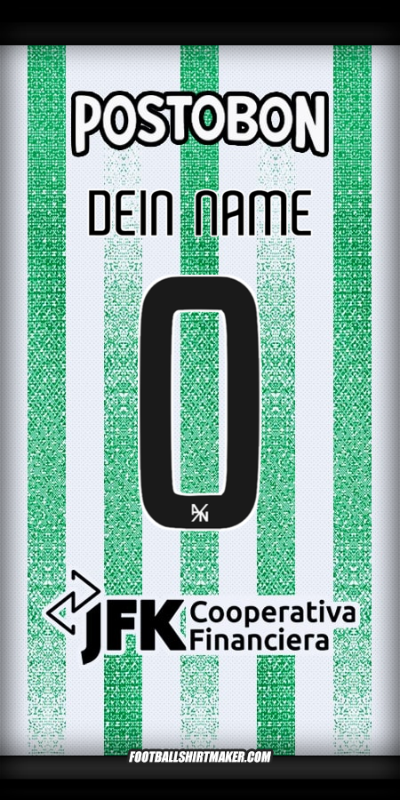 Trikot Atletico Nacional 2025 -  dein name - 0