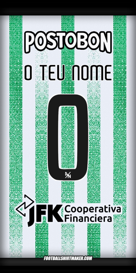 Camisola Atletico Nacional 2025 -  o teu nome - 0
