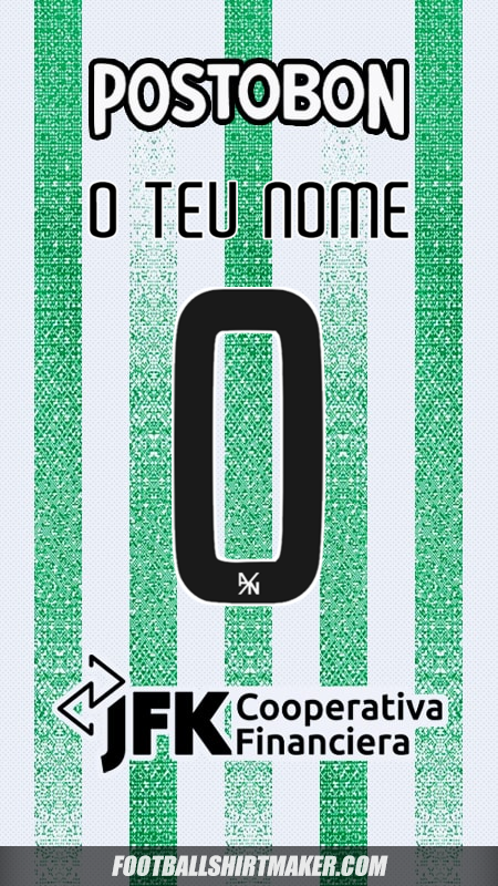 Camisola Atletico Nacional 2025 -  o teu nome - 0