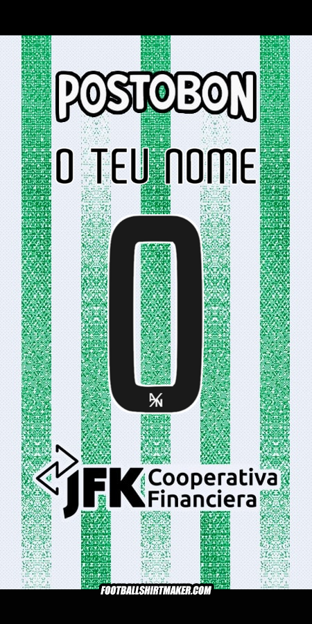 Camisola Atletico Nacional 2025 -  o teu nome - 0