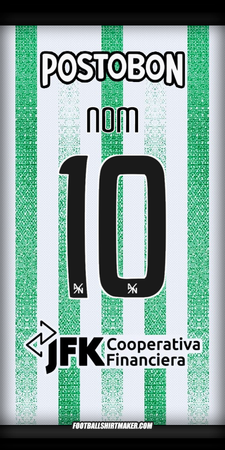 Maillot Atletico Nacional 2025 -  nom - 10