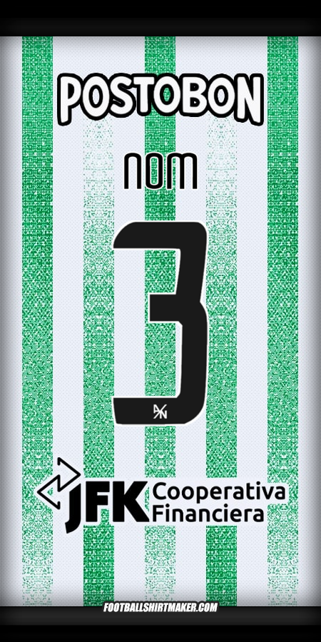 Maillot Atletico Nacional 2025 -  nom - 3