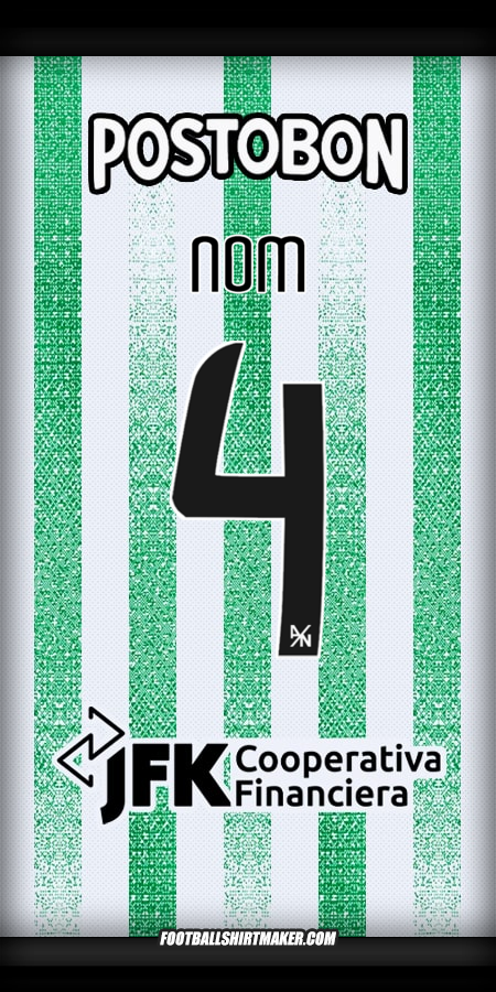 Maillot Atletico Nacional 2025 -  nom - 4