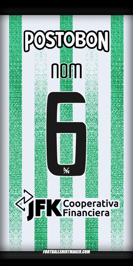 Maillot Atletico Nacional 2025 -  nom - 6