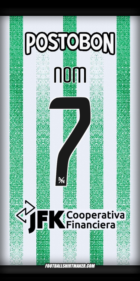 Maillot Atletico Nacional 2025 -  nom - 7