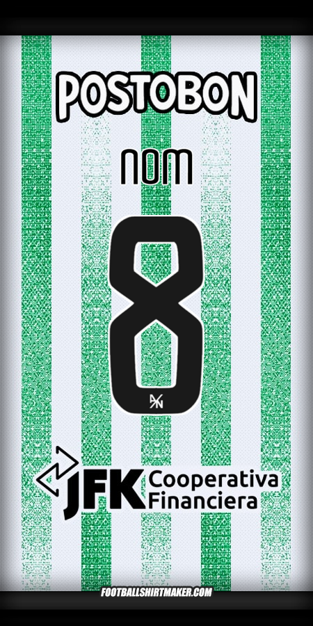Maillot Atletico Nacional 2025 -  nom - 8
