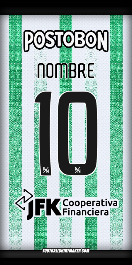 Jersey Atletico Nacional 2025 -  nombre - 10