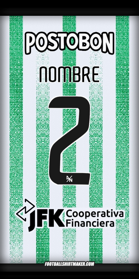 Jersey Atletico Nacional 2025 -  nombre - 2