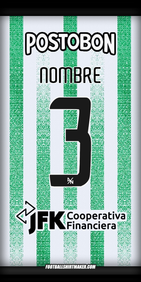 Jersey Atletico Nacional 2025 -  nombre - 3
