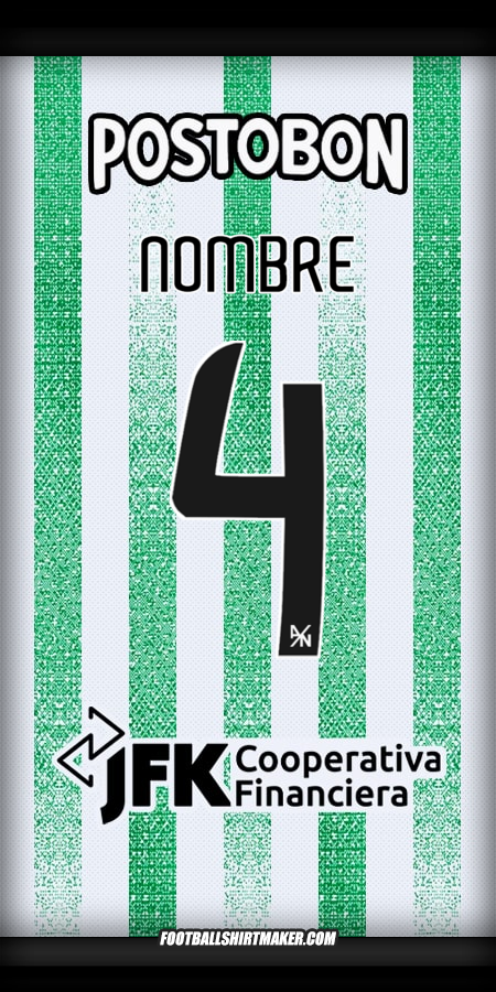 Jersey Atletico Nacional 2025 -  nombre - 4