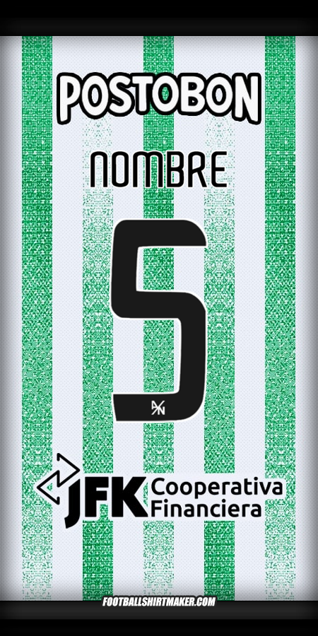 Jersey Atletico Nacional 2025 -  nombre - 5