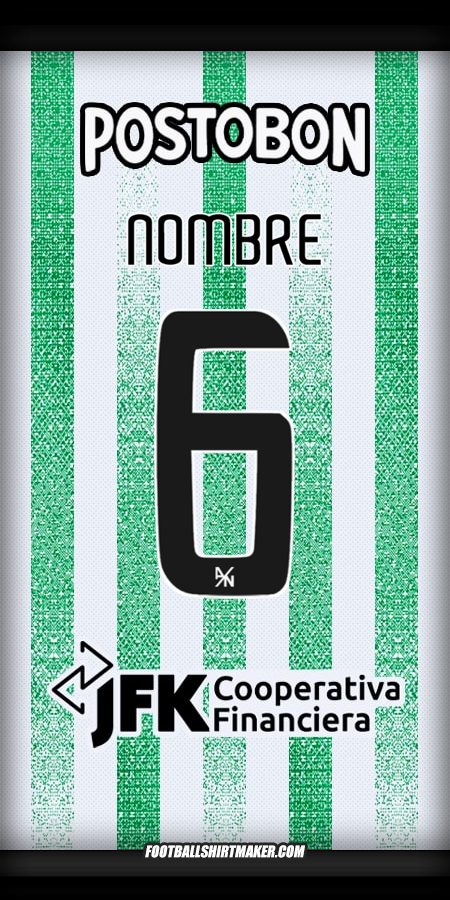 Jersey Atletico Nacional 2025 -  nombre - 6