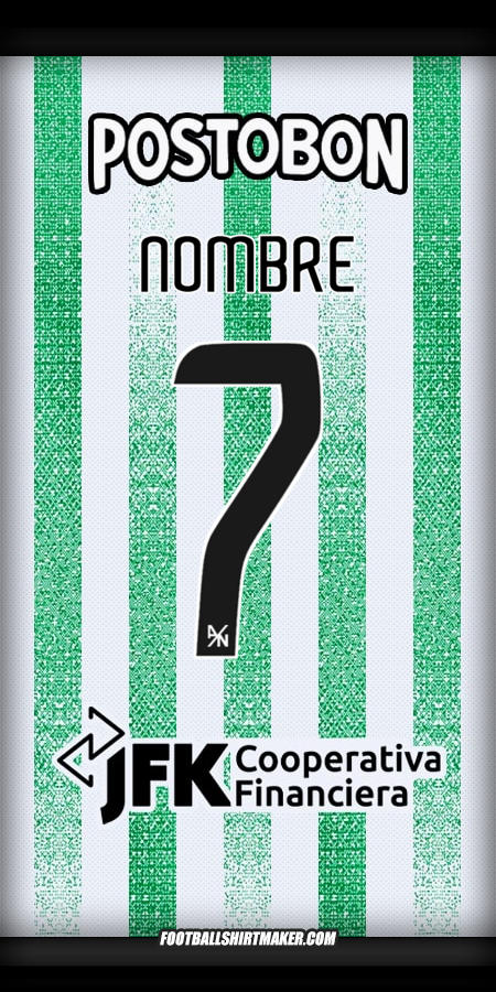 Camiseta Atletico Nacional 2025 -  nombre - 7