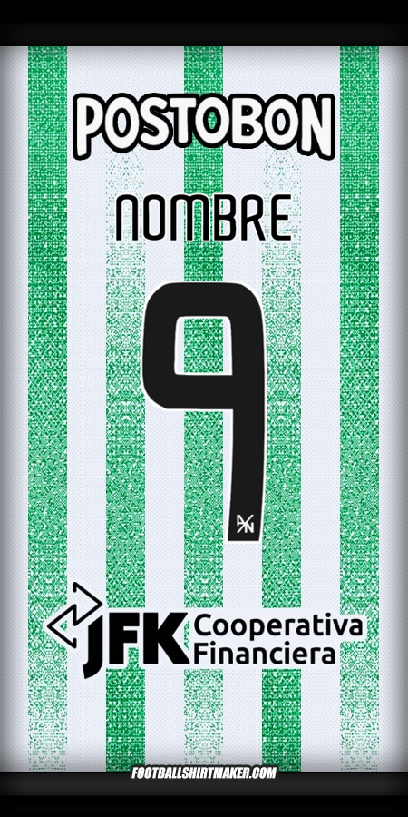 Jersey Atletico Nacional 2025 -  nombre - 9