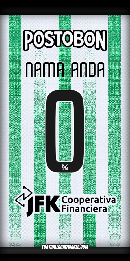 Jersey Atletico Nacional 2025 -  nama anda - 0
