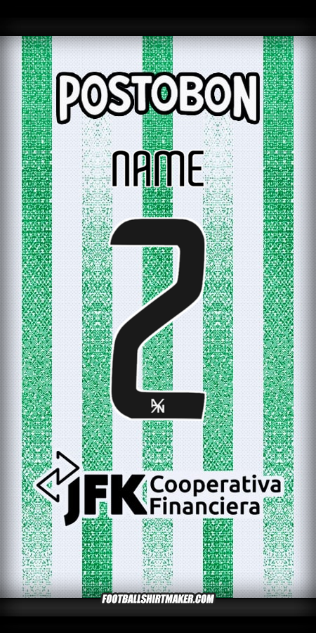 Shirt Atletico Nacional 2025 -  name - 2