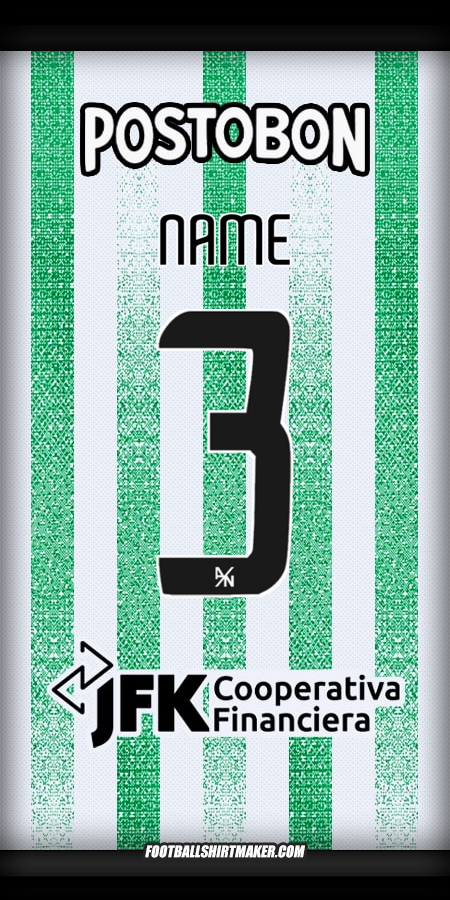 Trikot Atletico Nacional 2025 -  name - 3