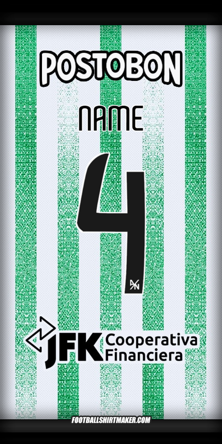 Trikot Atletico Nacional 2025 -  name - 4