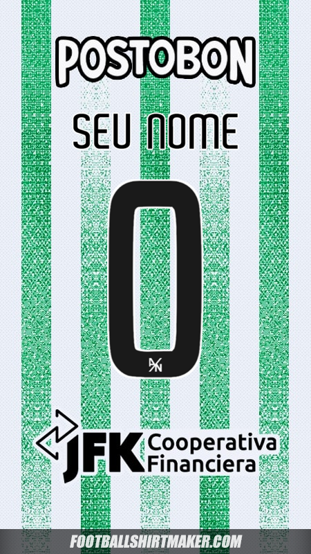 Camisa Atletico Nacional 2025 -  seu nome - 0