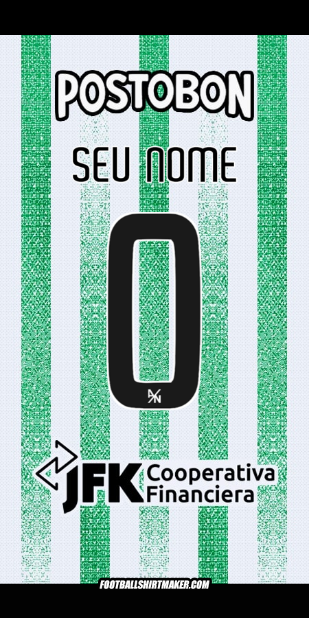 Camisa Atletico Nacional 2025 -  seu nome - 0