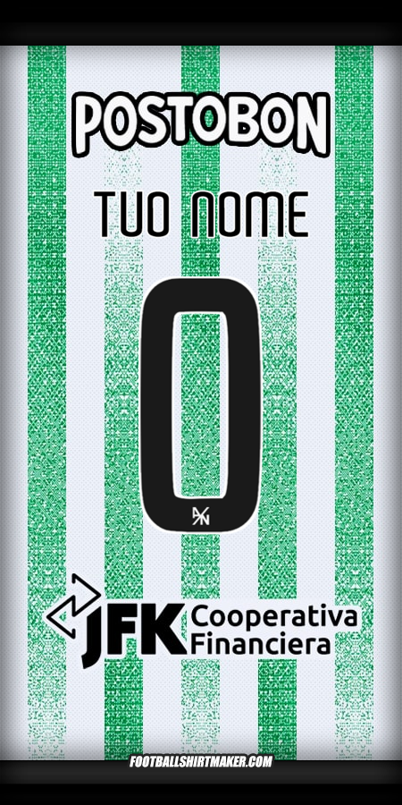 Maglia Atletico Nacional 2025 -  tuo nome - 0