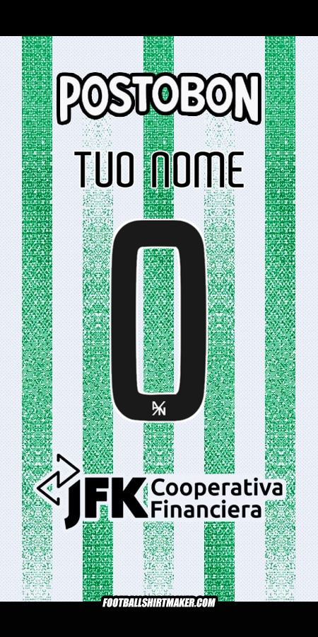 Maglia Atletico Nacional 2025 -  tuo nome - 0