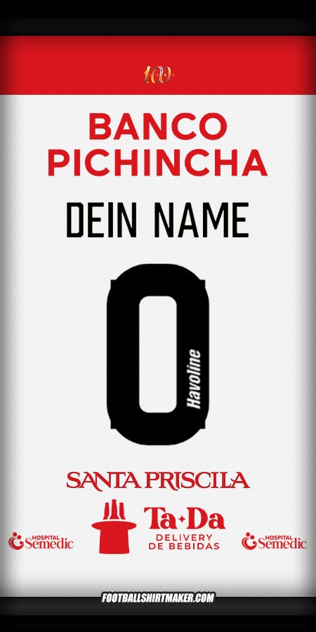 Trikot Barcelona SC 2025 Auswärts -  dein name - 0