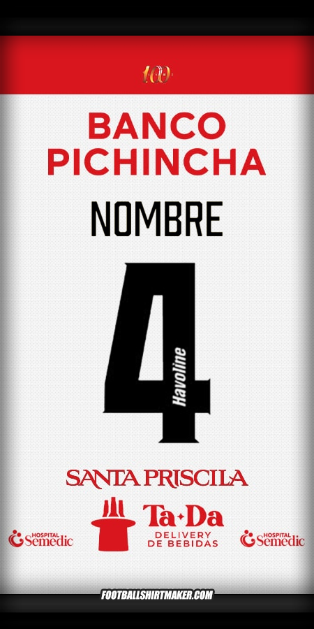 Jersey Barcelona SC 2025 Visita -  nombre - 4