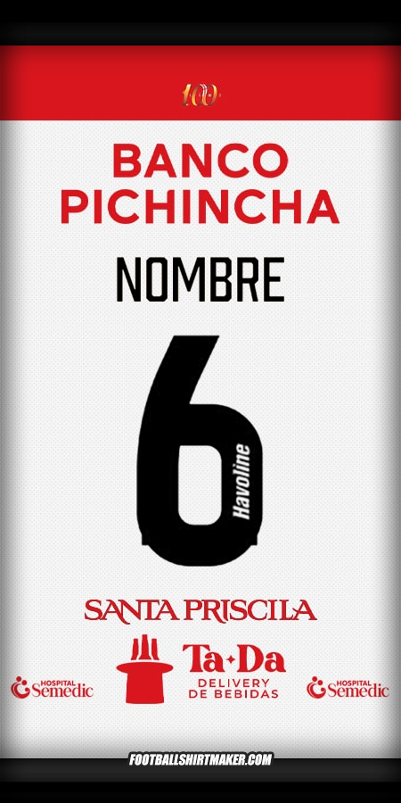 Jersey Barcelona SC 2025 Visita -  nombre - 6