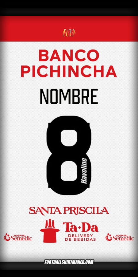Jersey Barcelona SC 2025 Visita -  nombre - 8