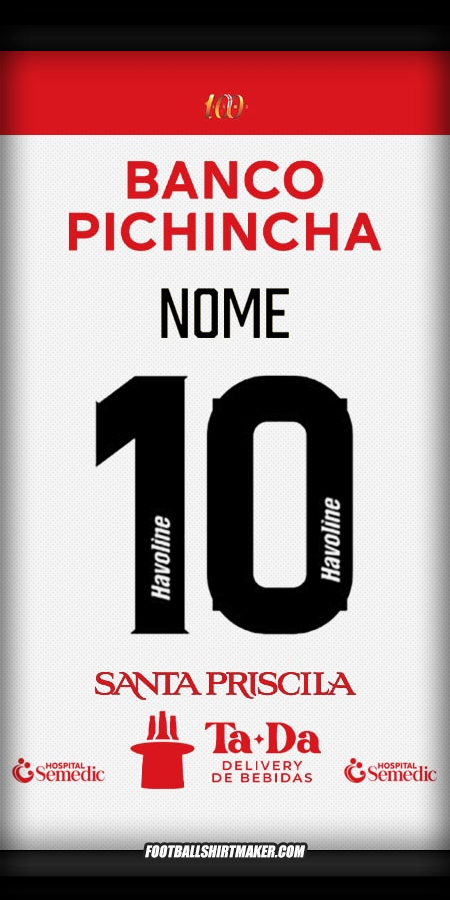 Camisola Barcelona SC 2025 Alternativa -  nome - 10