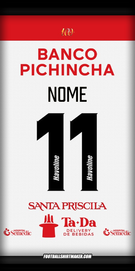 Camisola Barcelona SC 2025 Alternativa -  nome - 11
