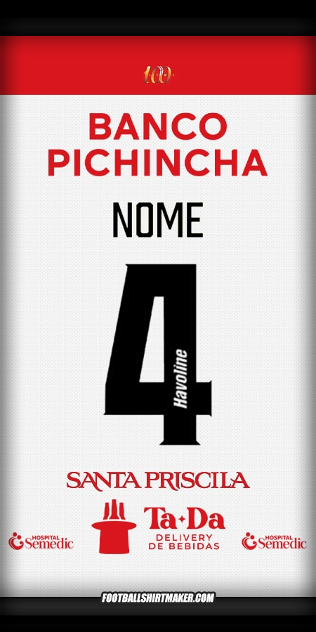 Maglia Barcelona SC 2025 Seconda -  nome - 4