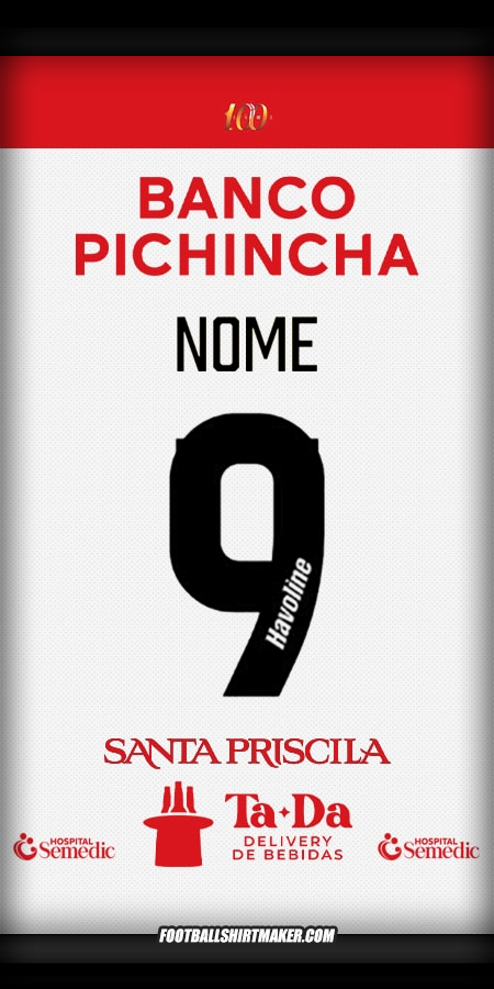 Maglia Barcelona SC 2025 Seconda -  nome - 9