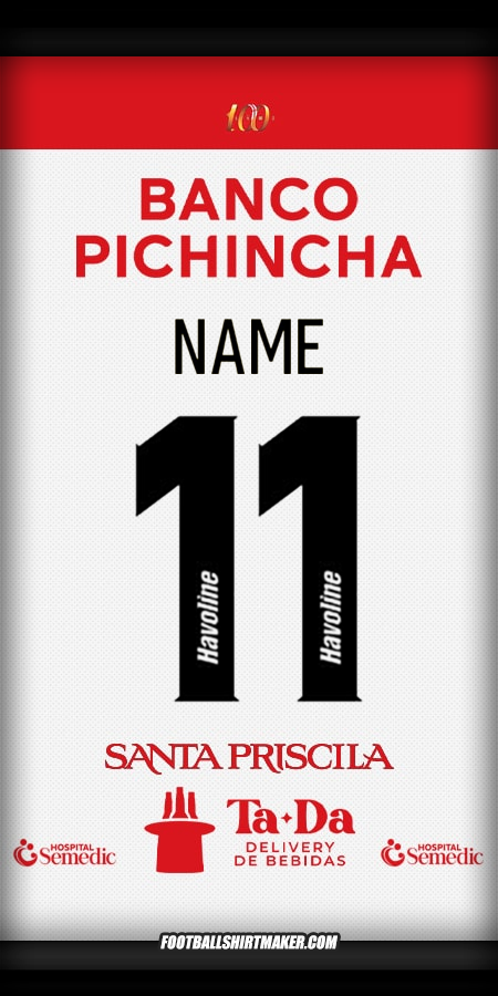 Jersey Barcelona SC 2025 Away -  name - 11