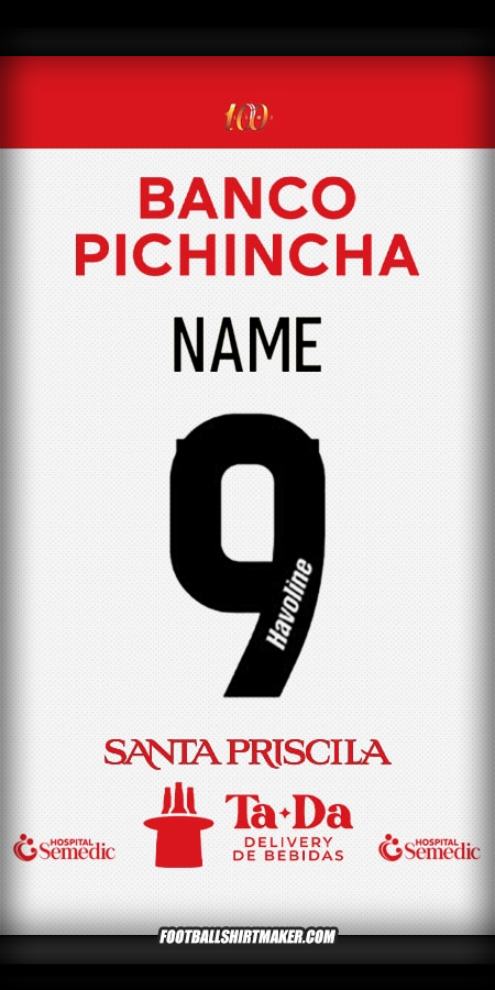 Shirt Barcelona SC 2025 Away -  name - 9