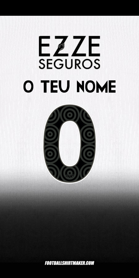 Camisola Corinthians 2024/2025 -  o teu nome - 0