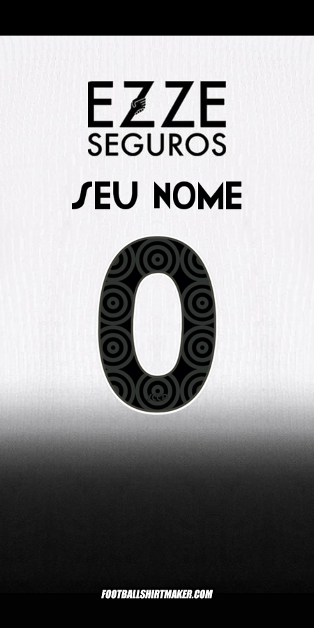 Camisa Corinthians 2024/2025 -  seu nome - 0
