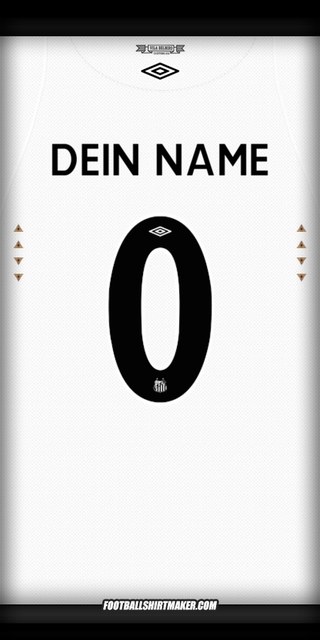 Trikot Santos FC 2024/2025 -  dein name - 0