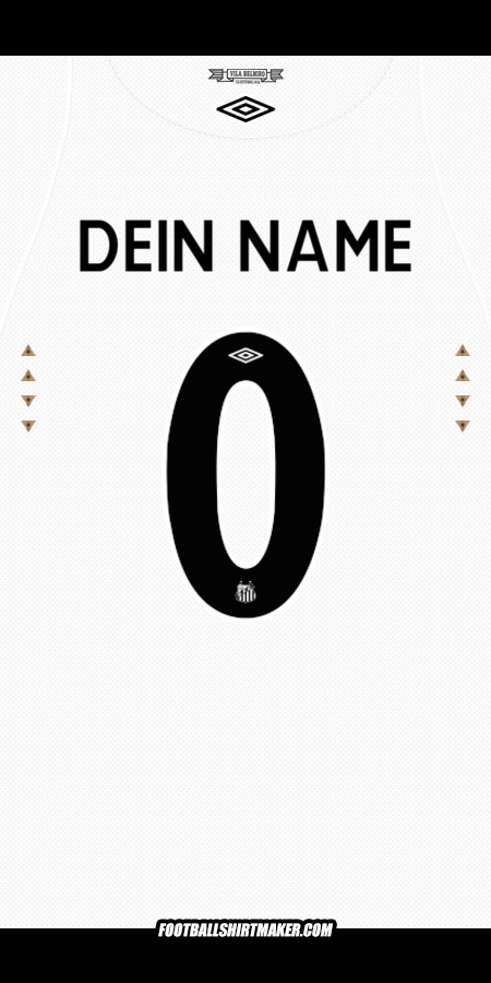 Trikot Santos FC 2024/2025 -  dein name - 0