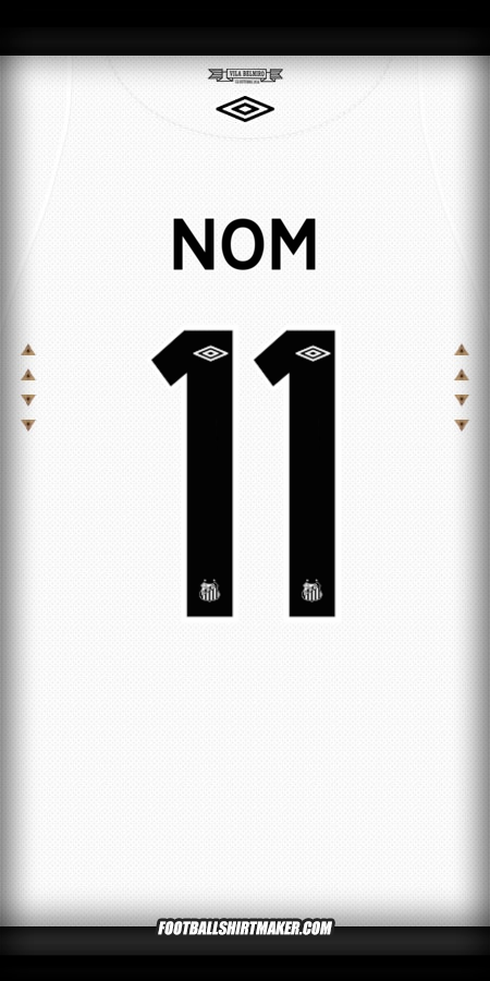 Maillot Santos FC 2024/2025 -  nom - 11