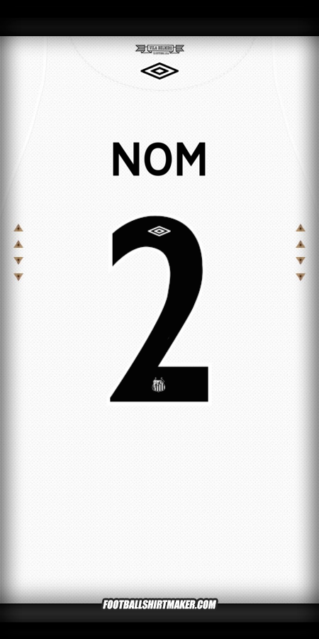 Maillot Santos FC 2024/2025 -  nom - 2