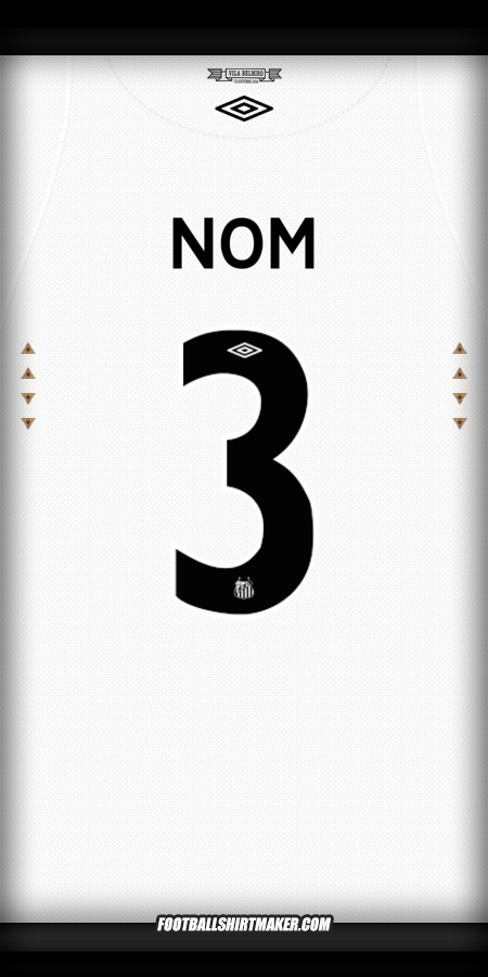 Maillot Santos FC 2024/2025 -  nom - 3