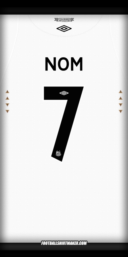 Maillot Santos FC 2024/2025 -  nom - 7
