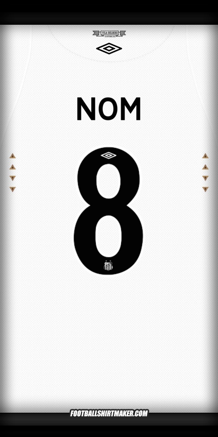 Maillot Santos FC 2024/2025 -  nom - 8