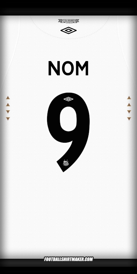 Maillot Santos FC 2024/2025 -  nom - 9