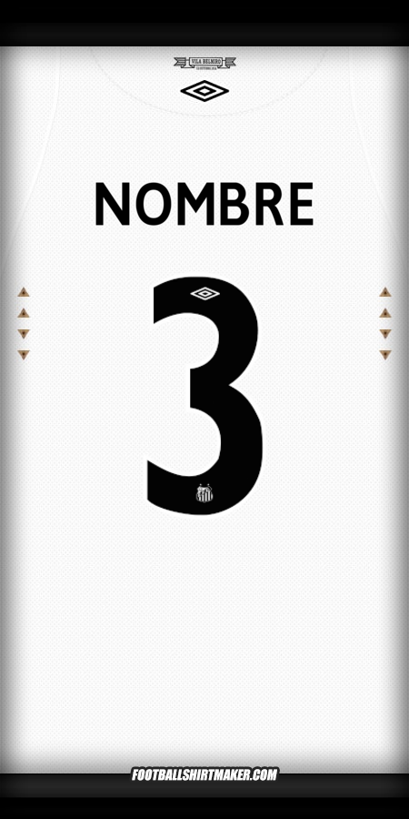 Camiseta Santos FC 2024/2025 -  nombre - 3